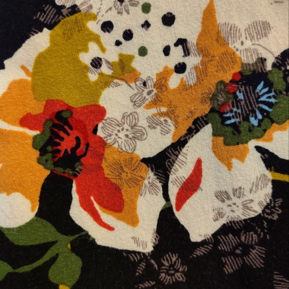 KUT From The Kloth Heather Gray Floral Print Long Sleeve Sweater Size Me… - Picture 7 of 11